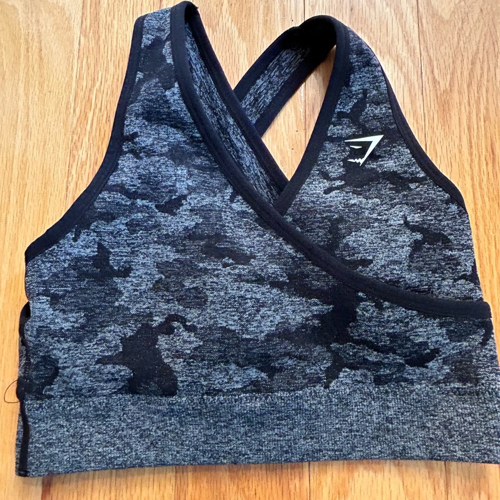 Gymshark camouflage sports bra | XS or S